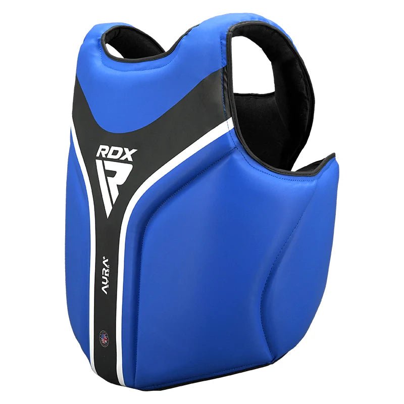 RDX Chest Guard Aura Plus T - 17 - Blue - RARP - ID Fitness