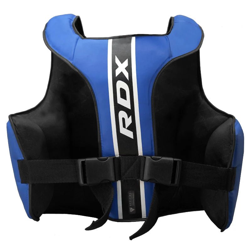 RDX Chest Guard Aura Plus T - 17 - Red - RARP - ID Fitness