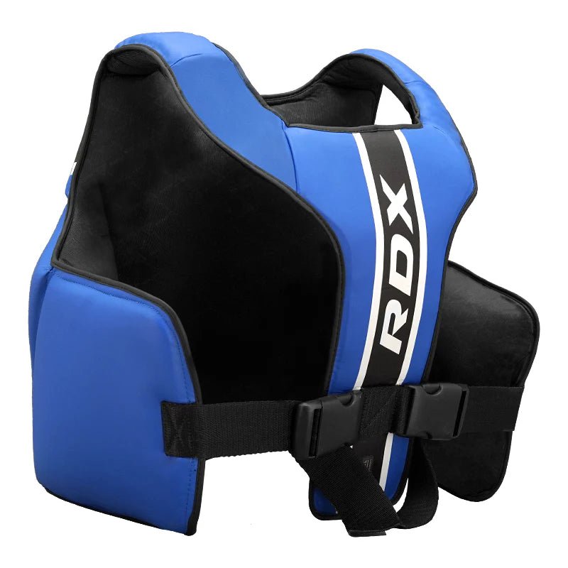 RDX Chest Guard Aura Plus T - 17 - Red - RARP - ID Fitness