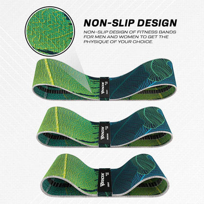 RDX CL Heavy - Duty Fabric Resistance Training Bands for Fitness - RARP - ID Fitness