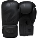 RDX Boxing Gloves F15 Noir – Elite Style & Power - 10oz - RARP-ID Fitness