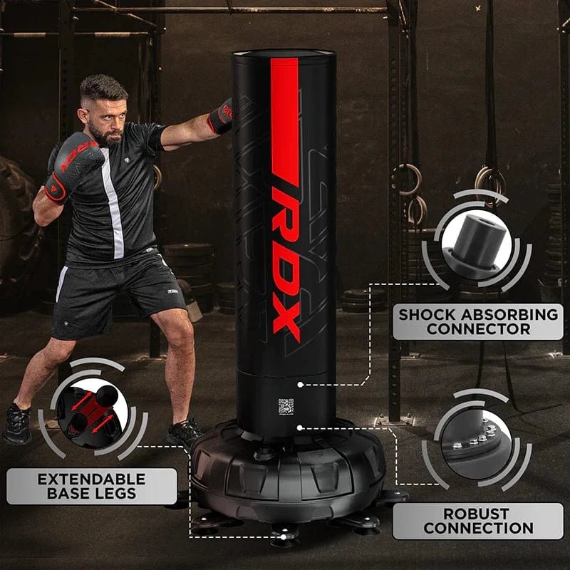 RDX F6 KARA 5ft Free - Standing Punch Bag – Power Training - RARP - ID Fitness