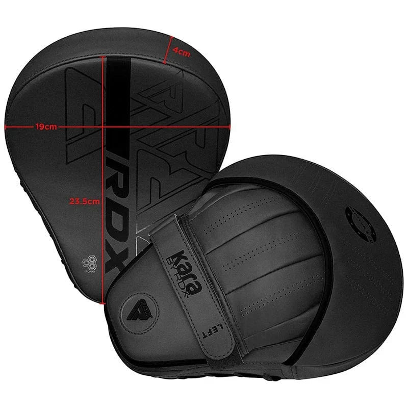 RDX Focus Pads F6 KARA – Precision Boxing Training Gear - White - RARP - ID Fitness