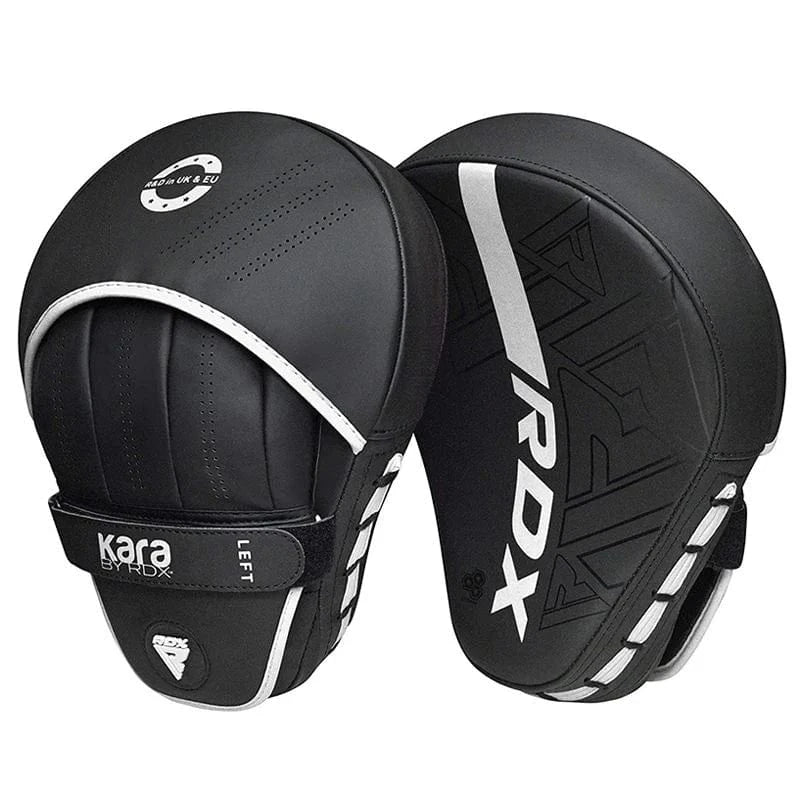 RDX Focus Pads F6 KARA – Precision Boxing Training Gear - White - RARP - ID Fitness