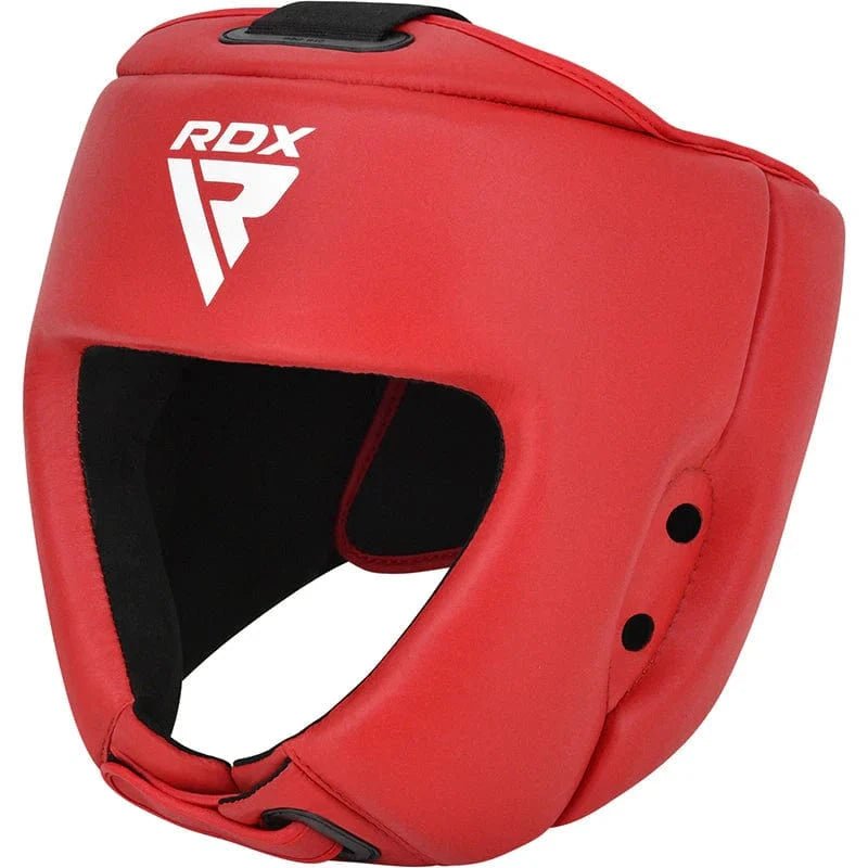 RDX Head Guard IBA Amateur - Official Comp Gear - Red - RARP-ID Fitness