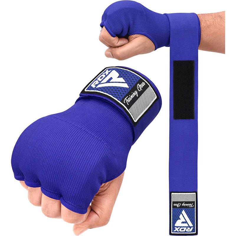 RDX IS Gel Padded Inner Gloves - Blue - RARP - ID Fitness
