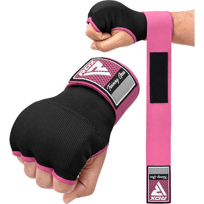RDX IS Gel Padded Inner Gloves - Light Pink - RARP - ID Fitness