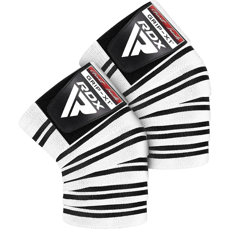 RDX K1FB Powerlifting & Weightlifting Knee Wraps - USPA Approved - RARP - ID Fitness