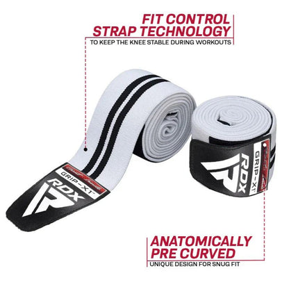 RDX K1FB Powerlifting & Weightlifting Knee Wraps - USPA Approved - RARP - ID Fitness