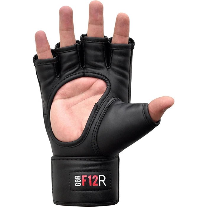 RDX MMA Grappling Gloves GGR F - 12 PLUS - Blue - RARP - ID Fitness