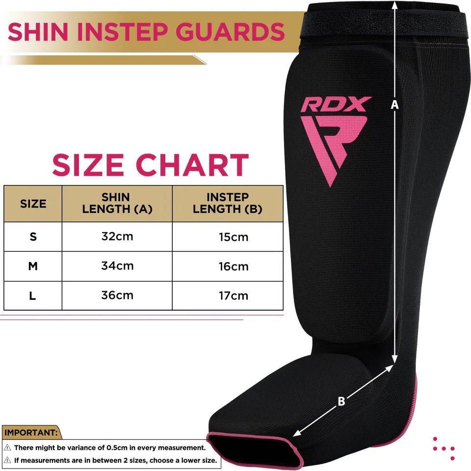 RDX SIB Shin Instep Guards - WhiteBlack - RARP - ID Fitness