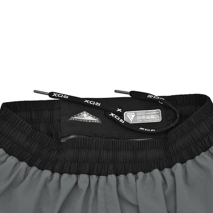 RDX T15 MMA Fight Shorts - White - RARP - ID Fitness