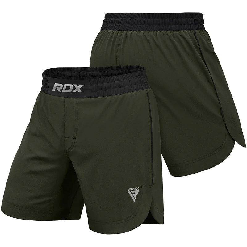 RDX T15 MMA Fight Shorts - White - RARP - ID Fitness
