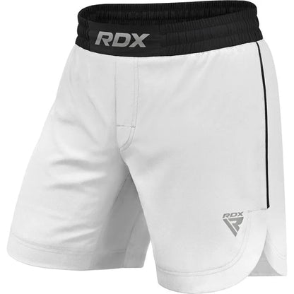 RDX T15 MMA Fight Shorts - White - RARP - ID Fitness