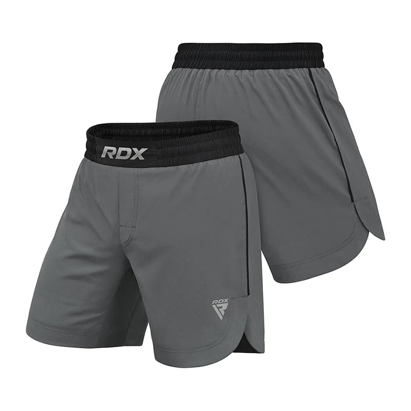RDX T15 MMA Fight Shorts - White - RARP - ID Fitness