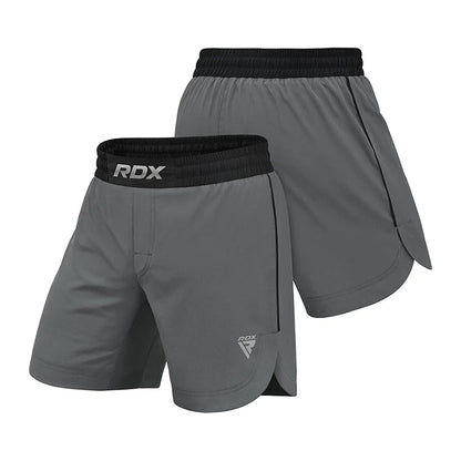 RDX T15 MMA Fight Shorts - White - RARP - ID Fitness