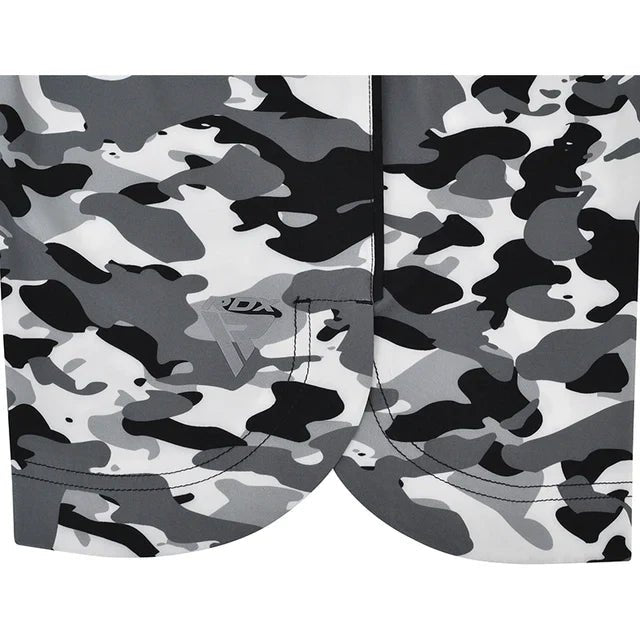 RDX T15 MMA Fight Shorts - White - RARP - ID Fitness