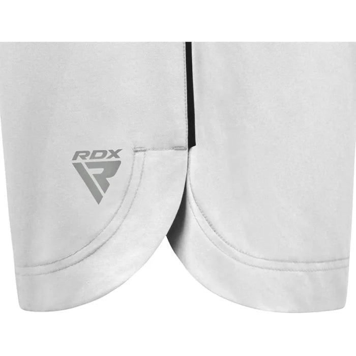 RDX T15 MMA Fight Shorts - White - RARP - ID Fitness