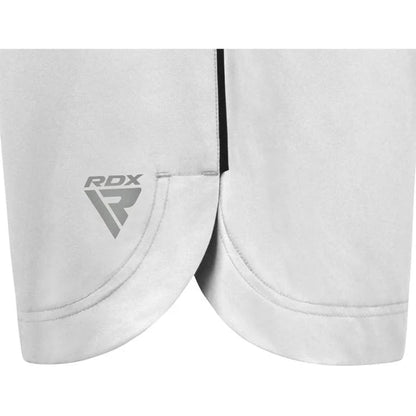 RDX T15 MMA Fight Shorts - White - RARP - ID Fitness