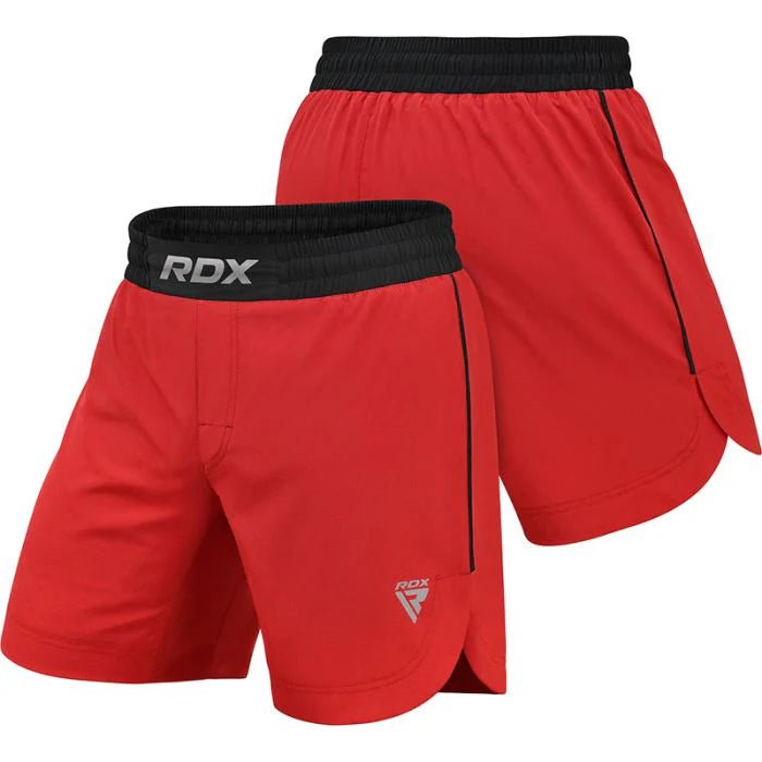 RDX T15 MMA Fight Shorts - White - RARP - ID Fitness
