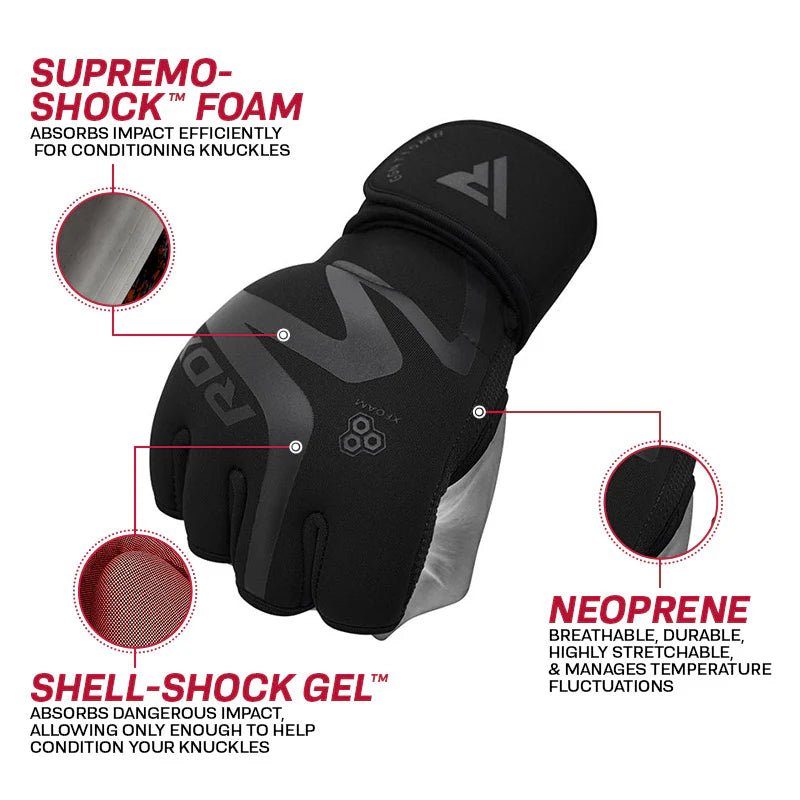 RDX T15 Noir Inner Gloves - S - RARP - ID Fitness