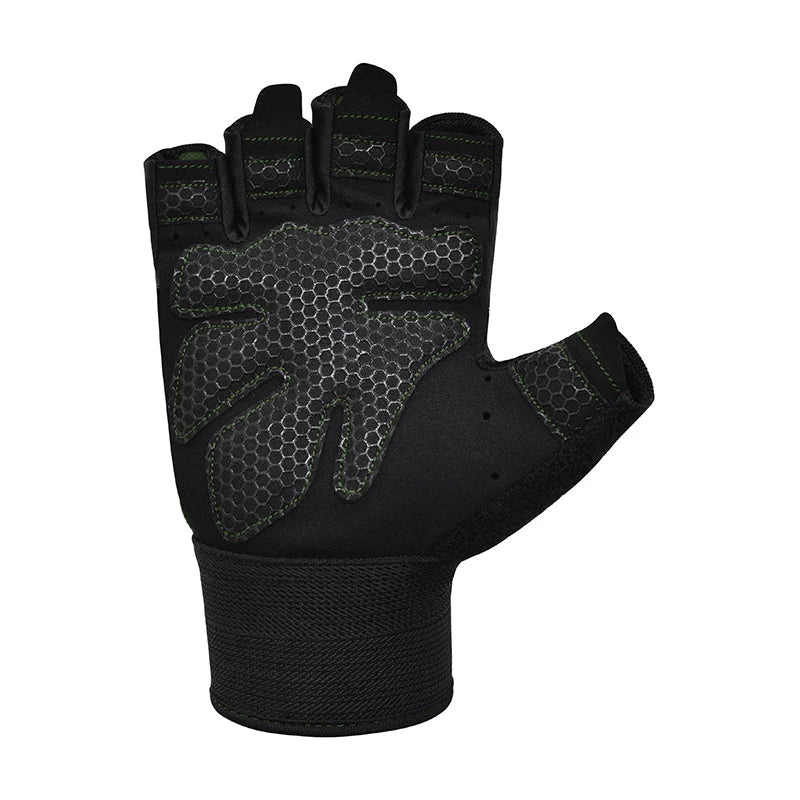 RDX W1H Gym Workout Gloves - M - RARP - ID Fitness