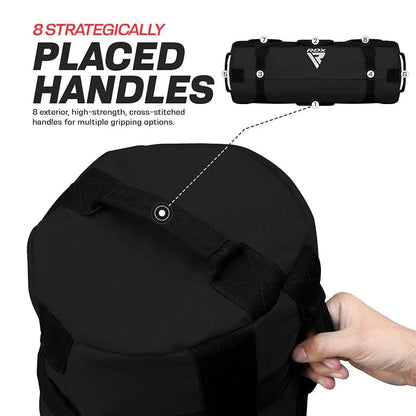 RDX Sandbag Weighted for Full - Body Functional Workouts - Military Green - RARP - ID Fitness