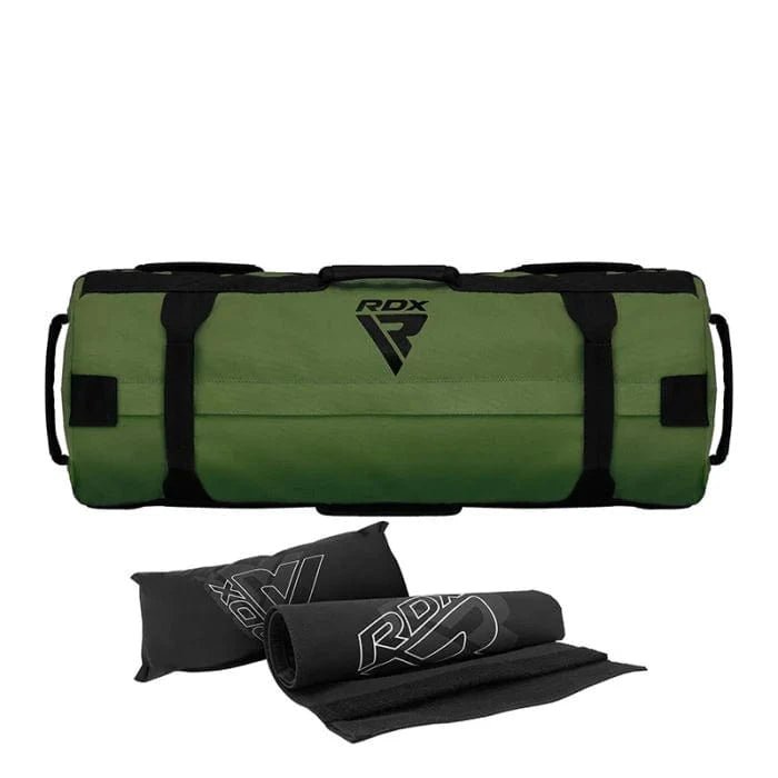 RDX Sandbag Weighted for Full - Body Functional Workouts - Military Green - RARP - ID Fitness