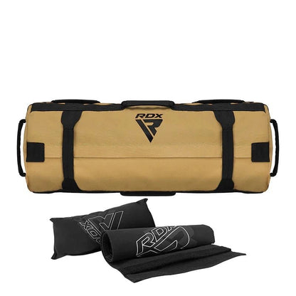 RDX Sandbag Weighted for Full - Body Functional Workouts - Beige - RARP - ID Fitness