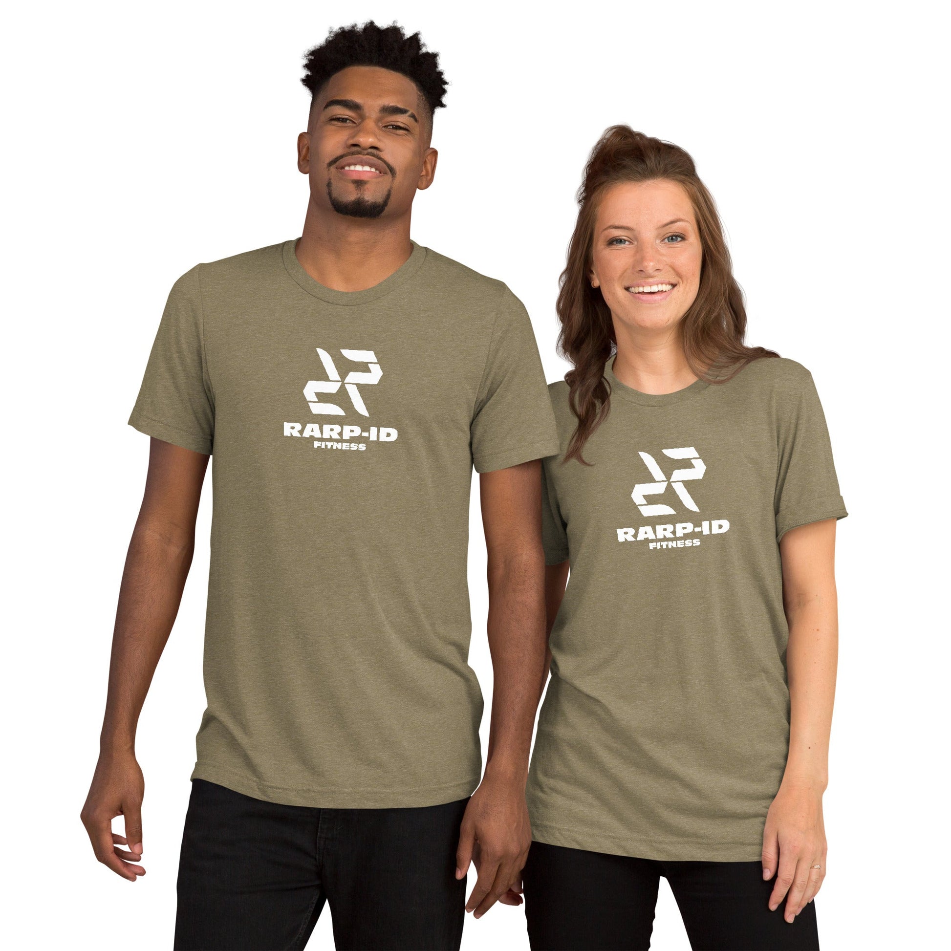 Short sleeve T-Shirt - Olive Triblend - RARP - ID Fitness