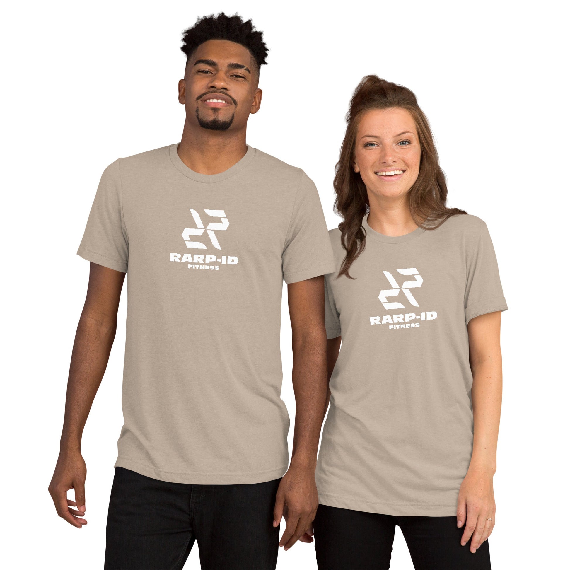 Short sleeve T-Shirt - Tan Triblend - RARP - ID Fitness