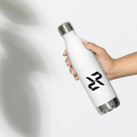 Stainless Steel Water Bottle - Black Logo My Store