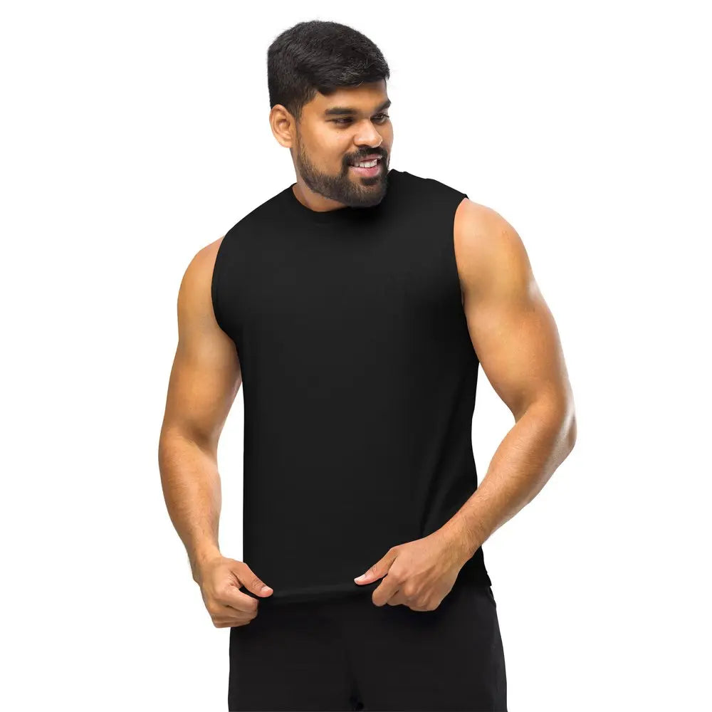 Rarp-ID Muscle Shirt - Black Logo My Store