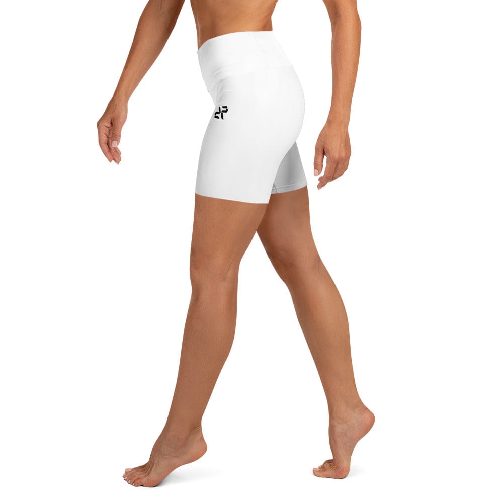 White Yoga Shorts – Clean Look. Sculpted Fit. - RARP - ID Fitness